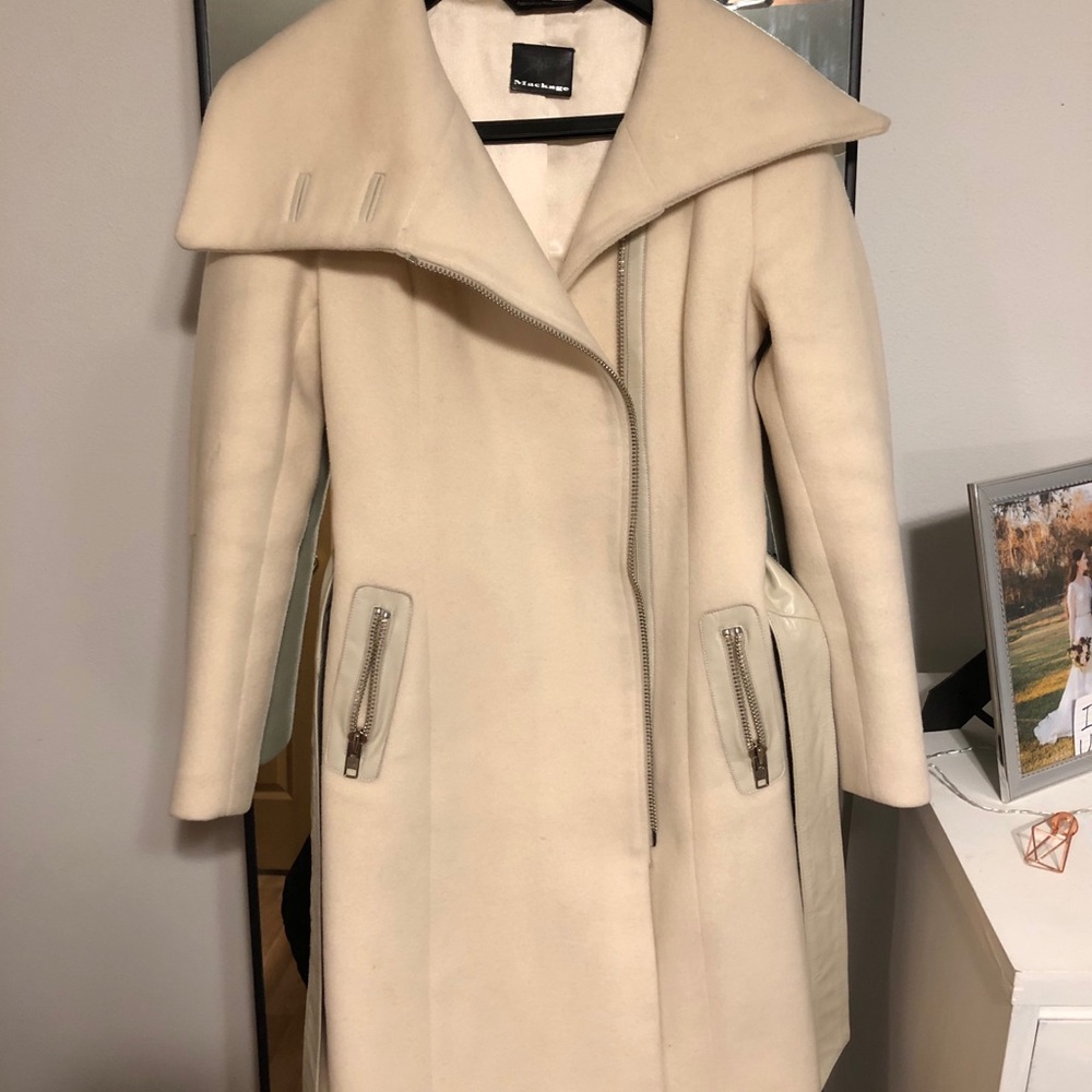 Cream Colored Pea Coat